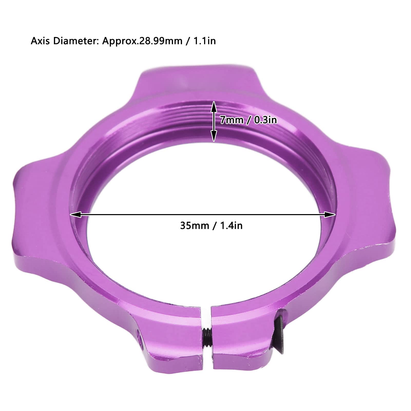 Amazon.com : 28.99mm Crank Alloy Bottom Bracket Adjuster